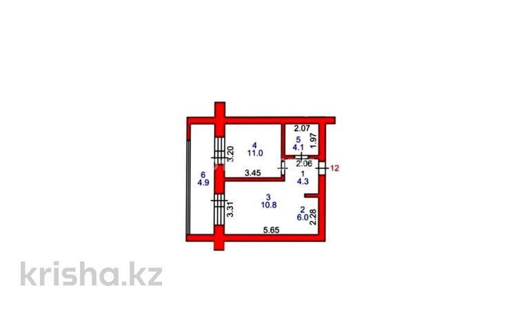 1-комнатная квартира · 41.4 м² · 3/5 этаж, Таншолпан за 17.5 млн ₸ в Петропавловске — фото 2