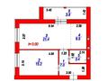 2-бөлмелі пәтер · 57.7 м² · 4/12 қабат, ​Улица Шамши Калдаяков 46 — Шамши Калдаякова - Каршыга Ахмедьярова.новый мост улы Дала., бағасы: ~ 23.1 млн ₸ в Астане, Сарайшык р-н — фото 3
