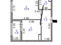 1-комнатная квартира · 37.8 м² · 7/9 этаж, Шаймерден Косшыгулулы 27/1 за 21 млн ₸ в Астане, Сарыарка р-н — фото 2