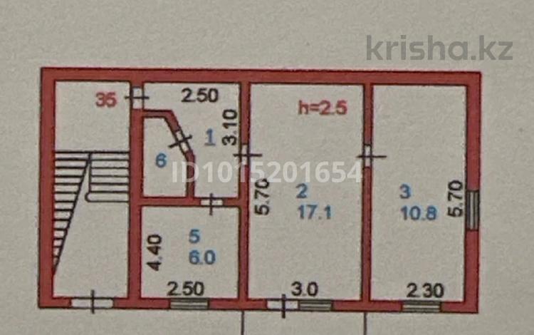 2-бөлмелі пәтер · 43.5 м² · 1/5 қабат, Мұса Баймұханова 35 — рядом с ЖД «Больница», бағасы: 15 млн ₸ в Атырау, мкр Привокзальный-1 — фото 2