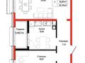 2-бөлмелі пәтер · 58 м² · 9/9 қабат, Косшыгыулы 27/1, бағасы: ~ 24.6 млн ₸ в Астане, Сарыарка р-н — фото 8