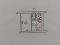 1-бөлмелі пәтер · 33.8 м² · 2/5 қабат, Жансугурова 173/175, бағасы: 15 млн ₸ в Талдыкоргане