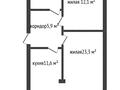 2-комнатная квартира · 66 м² · 1/5 этаж, 11-й микрорайон, микрорайон Нурсат — Apt. 12 за 21 млн ₸ в Шымкенте, Енбекшинский р-н — фото 12