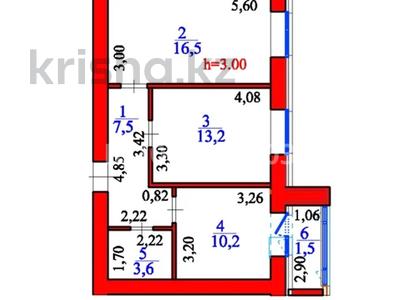 2-бөлмелі пәтер · 52.5 м² · 10/12 қабат, Жумекен Нажимеденов 46, бағасы: 29.5 млн ₸ в Астане, Сарайшык р-н