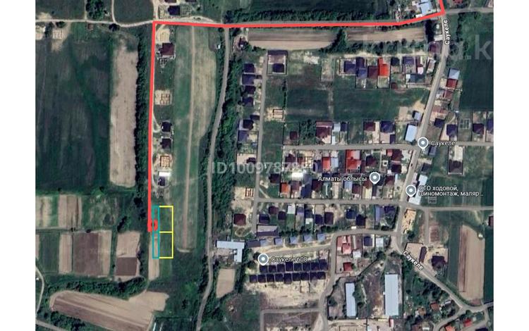 Жер телімі · 12 сотық, Учетный квартал 203 1377, бағасы: 14 млн ₸ в Каскелене — фото 2