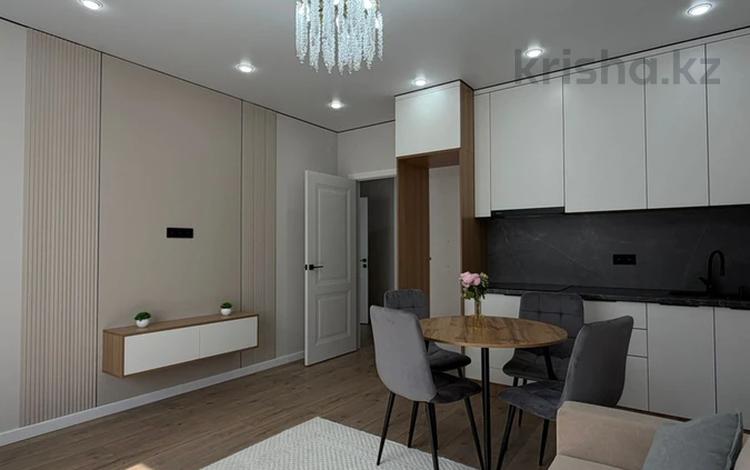 3-бөлмелі пәтер · 65 м² · 8/12 қабат, Бауыржана Момышулы 5/1 — Монке би, бағасы: 54 млн ₸ в Алматы, Алатауский р-н — фото 2