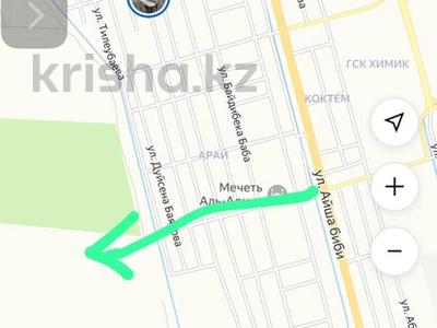 Жер телімі · 20 сотық, Арай-2 ш/а. 200, бағасы: 10 млн ₸ в Таразе, мкр Арай-2