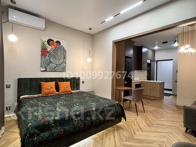 1-бөлмелі пәтер · 34.5 м² · 1/8 қабат, Сейфуллина 416 — Макатаева-наурызбай батыра, бағасы: ~ 50 млн ₸ в Алматы, Алмалинский р-н