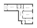3-комнатная квартира · 84.6 м² · 6/9 этаж, Абылай хана 10 за 26.6 млн ₸ в Кокшетау — фото 7