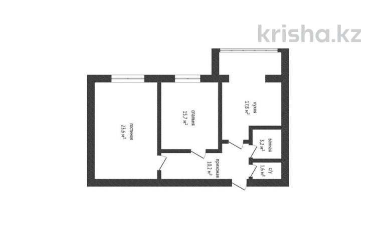 2-комнатная квартира, 72.2 м², 3/5 этаж, мкр. Алтын орда 360А за 20 млн 〒 в Актобе, мкр. Алтын орда — фото 2