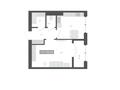 1-комнатная квартира · 33.26 м², микрорайон 42, участок 5 за ~ 8.3 млн 〒 в Актау — фото 3