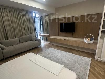 1-комнатная квартира · 52 м² · 8/13 этаж, Толе би 189/3 — Гагарина за 3 500 〒 в Алматы, Алмалинский р-н