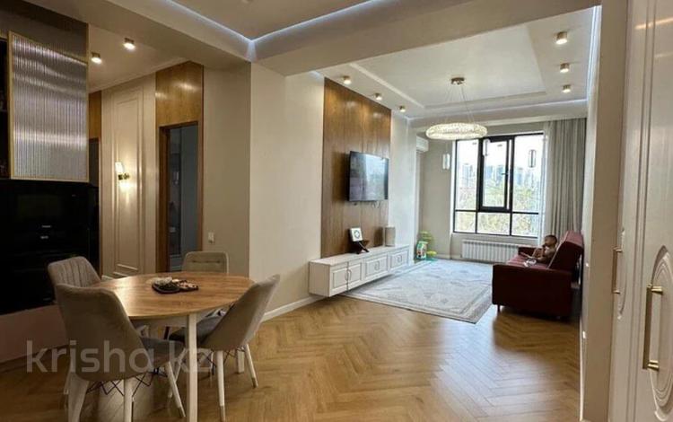 3-комнатная квартира · 78 м² · 6/12 этаж, Абая за 109 млн ₸ в Алматы, Алмалинский р-н — фото 2