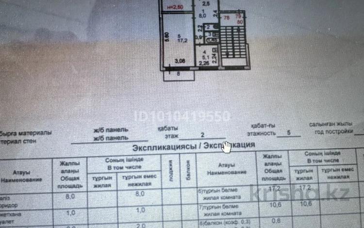 3-бөлмелі пәтер · 62 м² · 2/5 қабат, Анаркулова 3, бағасы: 19.9 млн ₸ в Жезказгане — фото 2