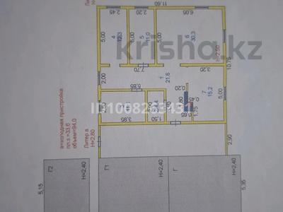 Отдельный дом · 4 комнаты · 105 м² · 10 сот., Микр Заречный 5 линия 105 за 25 млн 〒 в Щучинске