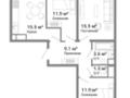 3-комнатная квартира · 70 м² · 6/9 этаж, Уч. квартал 305 за 34 млн ₸ в Жанатурмысе — фото 13
