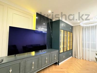 3-комнатная квартира · 105 м² · 11/16 этаж, Егизбаева 3, 5 — Каныша Сатпаева за 110 млн ₸ в Алматы, Бостандыкский р-н