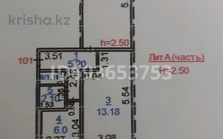2-комнатная квартира, 49 м², 4/5 этаж, 11 мкр 28 — Абат, полиция,почта,фикс прайс за ~ 4.7 млн 〒 в Житикаре — фото 2