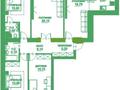 4-бөлмелі пәтер · 125 м² · 8/9 қабат, Туран 46Б/1, бағасы: 81.9 млн ₸ в Астане, Нура р-н
