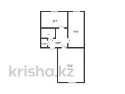 2-бөлмелі пәтер · 42.1 м² · 2 қабат, 30 лет Победы 5, бағасы: 8 млн ₸ в 