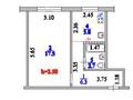 1-комнатная квартира · 32.3 м² · 1/4 этаж, мкр №4 — проспект Абая - Алтынсарина за 26.1 млн ₸ в Алматы, Ауэзовский р-н — фото 12