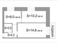 2-комнатная квартира, 40.8 м², 3/5 этаж, мкр Новый Город, Бухар Жырау 61 за 19.5 млн 〒 в Караганде, Казыбек би р-н — фото 14