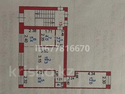 3-комнатная квартира, 57 м², 1/3 этаж, мкр Новый Город, Воинов Интернационалистов 22 за 35 млн 〒 в Караганде, Казыбек би р-н