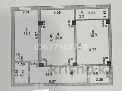2-бөлмелі пәтер · 90 м² · 9/9 қабат, 17-й мкр 44, бағасы: 33.5 млн ₸ в Актау