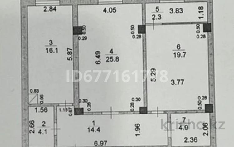 2-бөлмелі пәтер, 90 м², 9/9 қабат, 17-й мкр 44, бағасы: 35 млн 〒 в Актау, 17-й мкр — фото 21