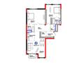 3-бөлмелі пәтер · 150.2 м², мкр Мирас, Саина 1а/1, бағасы: ~ 377.2 млн ₸ в Алматы, Бостандыкский р-н — фото 3