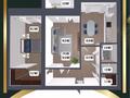 2-комнатная квартира · 75 м² · 1/9 этаж, мкр. Алтын орда 1в/1 — ЖК АРМАН ВИЛЛА по пр. Тауелсиздик за 23 млн ₸ в Актобе