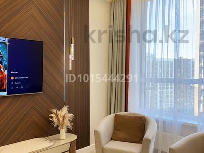3-комнатная квартира · 90 м² · 10/18 этаж, Санжара Асфендиярова 7 за 460 000 ₸ в Астане, Нура р-н