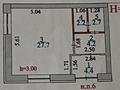 Еркін · 41.2 м², бағасы: 23 млн ₸ в Астане, Есильский р-н