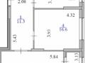2-комнатная квартира · 65 м² · 2/17 этаж, Туран 83/1 за 36 млн ₸ в Астане, Нура р-н — фото 3