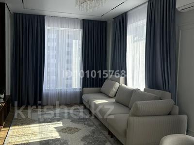 2-комнатная квартира · 48 м² · 9/18 этаж, Сыганак 28 за 45 млн 〒 в Астане, Нура р-н