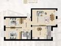3-бөлмелі пәтер · 114 м² · 2 қабат, мкр. Алтын орда 24, бағасы: 51.5 млн ₸ в Актобе — фото 2