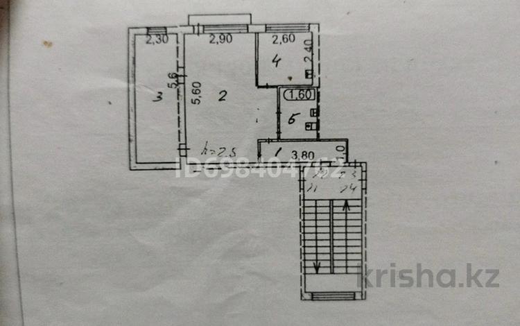2-комнатная квартира · 43.3 м² · 2/4 этаж, Гурбы 93 — Тұрар базардың қасы. за 10 млн ₸ в Сатпаев — фото 2