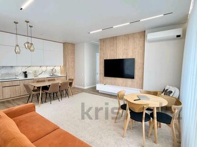 3-комнатная квартира · 80 м² · 16/21 этаж, Аль-Фараби 27/3 — Сейфуллина за 800 000 ₸ в Алматы, Бостандыкский р-н