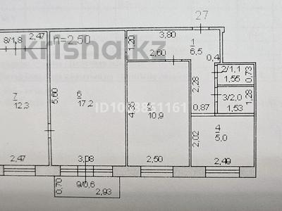 3-комнатная квартира · 57.4 м² · 2/5 этаж, Назарбаева 8/1 — Назарбаева - Лермонтова за 25.5 млн ₸ в Павлодаре