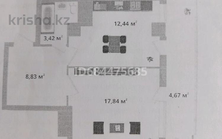 1-комнатная квартира, 47 м², 11/14 этаж, Мәңгілік Ел 40/1 за 19 млн 〒 в Астане, Есильский р-н — фото 2