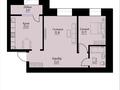 2-комнатная квартира · 58.05 м², Аймаутова 157 — Бизнес-колледж за ~ 25.5 млн ₸ в Семее — фото 3