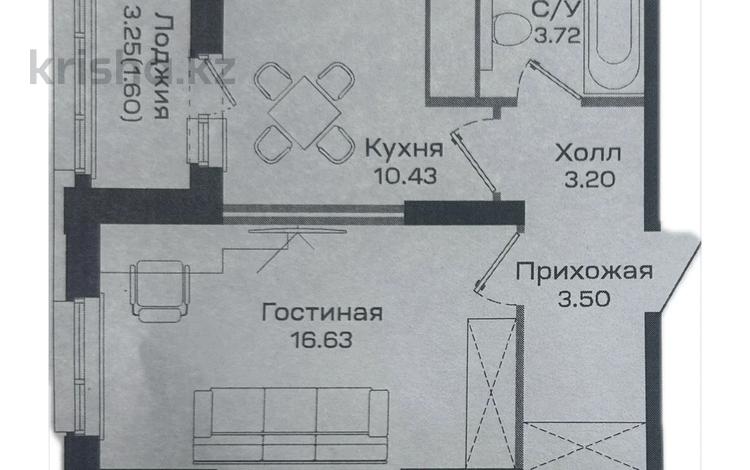 1-бөлмелі пәтер · 37 м² · 10/16 қабат, Сафуан Шаймерденов 4/1, бағасы: 22 млн ₸ в Астане, Сарайшык р-н — фото 10