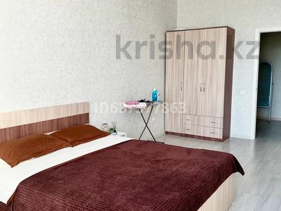 1-бөлмелі пәтер, 53 м², 4/9 қабат тәулік бойы, Пушкина, бағасы: 12 000 〒 в Костанае