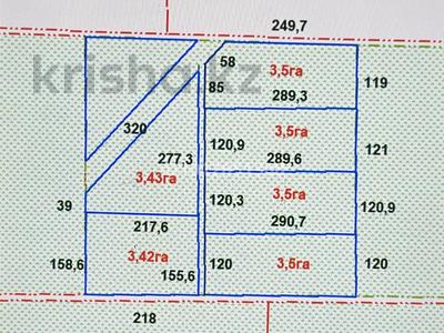 Жер телімі · 3.5 га, Жаналык (Талгарский район), бағасы: 94.5 млн ₸