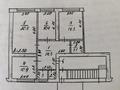 3-комнатная квартира · 76.3 м² · 1/2 этаж, Кивилева за 20.5 млн ₸ в Талдыкоргане