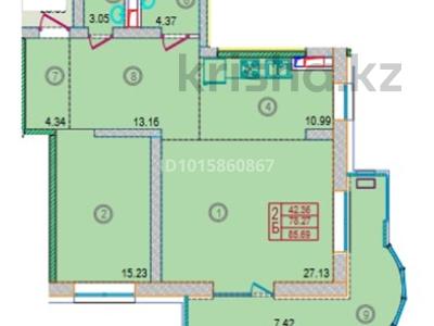 2-бөлмелі пәтер · 91 м² · 3/12 қабат, Аскарова 8, 8/1, 8/2, 8/3 — Саина, бағасы: 81 млн ₸ в Алматы