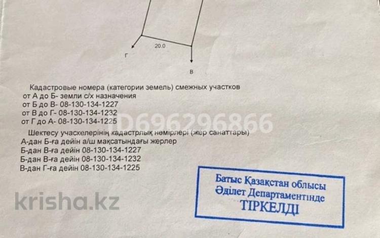 Участок · 10 соток, мкр. Зачаганск пгт за 6.8 млн ₸ в Уральске — фото 2
