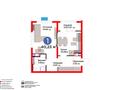 2-комнатная квартира · 40.23 м² · 3/12 этаж, мкр Акжар, Салыка Зиманова BIG + С ремонтом, мебелью и техникой 5А за 43 млн ₸ в Алматы, Наурызбайский р-н — фото 2
