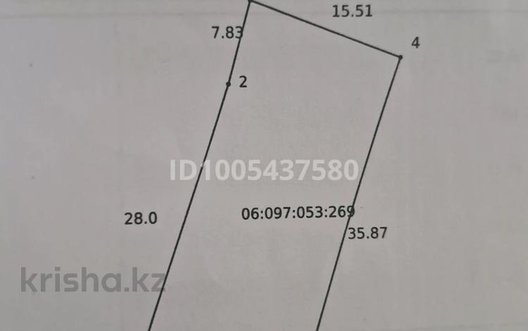 Жер телімі · 5.5 сотық, Байтурсынова 5, бағасы: 4.5 млн ₸ в Таразе — фото 2