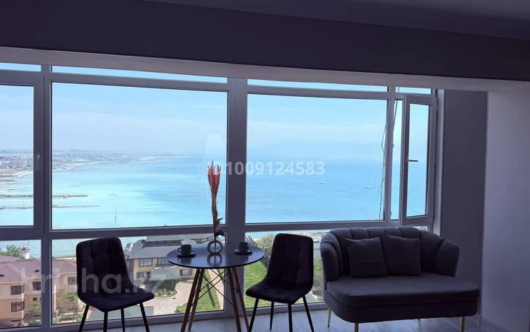 1-бөлмелі пәтер · 38 м² · 10/10 қабат, 4-й мкр, бағасы: 2 500 〒 в Актау — фото 2